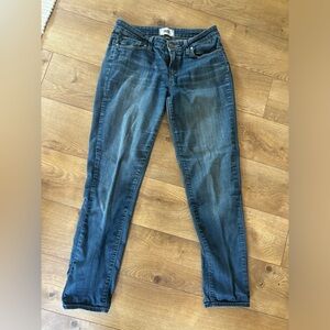 Paige Low-rise Medium wash jeans